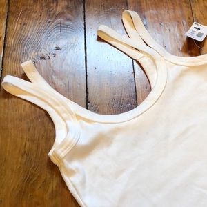 White Aero tank top